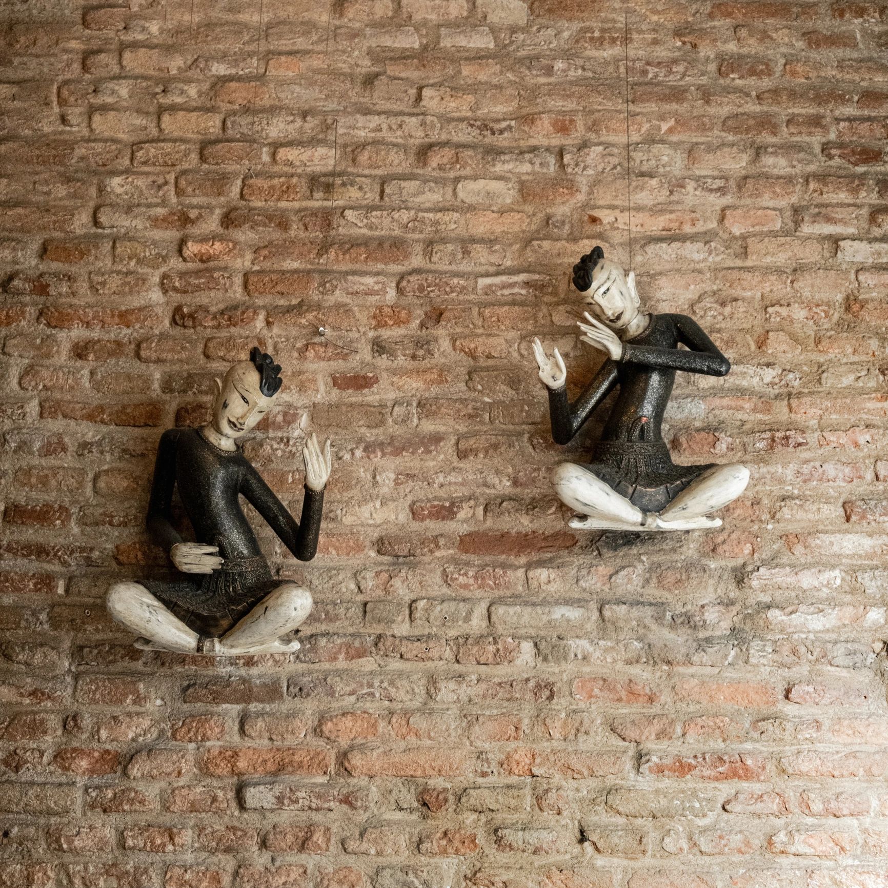 Decorative artistic statues representing spiritual and statement decor